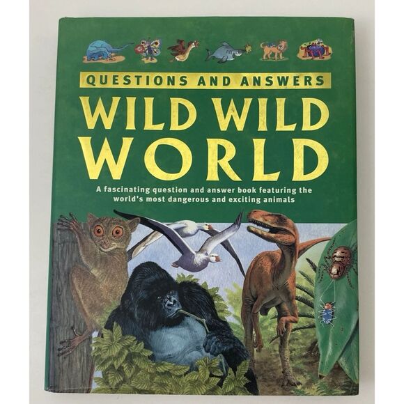 2004 Wild Wild World Hardcover Book Questions And Answers - Picture 1 of 16